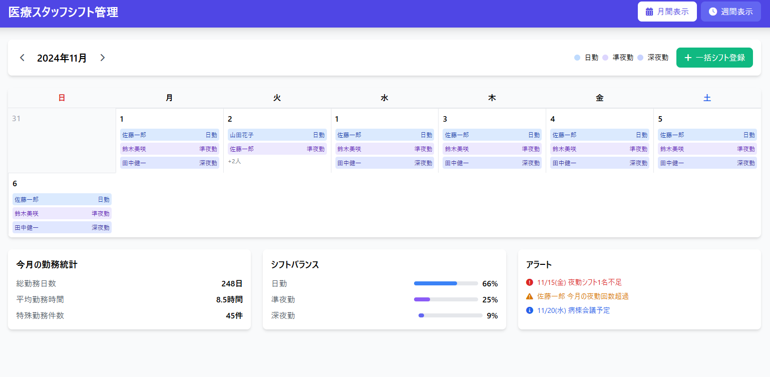 AI勤怠システム