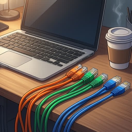 ケーブルの「色」に秘密あり？ネットワークの意外な美学